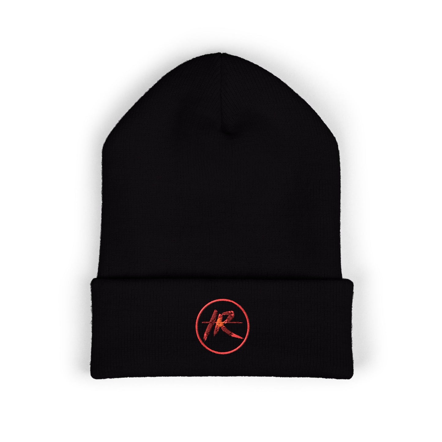 ICONICALLY RAW™ Raw Edition Beanie – Black/Red