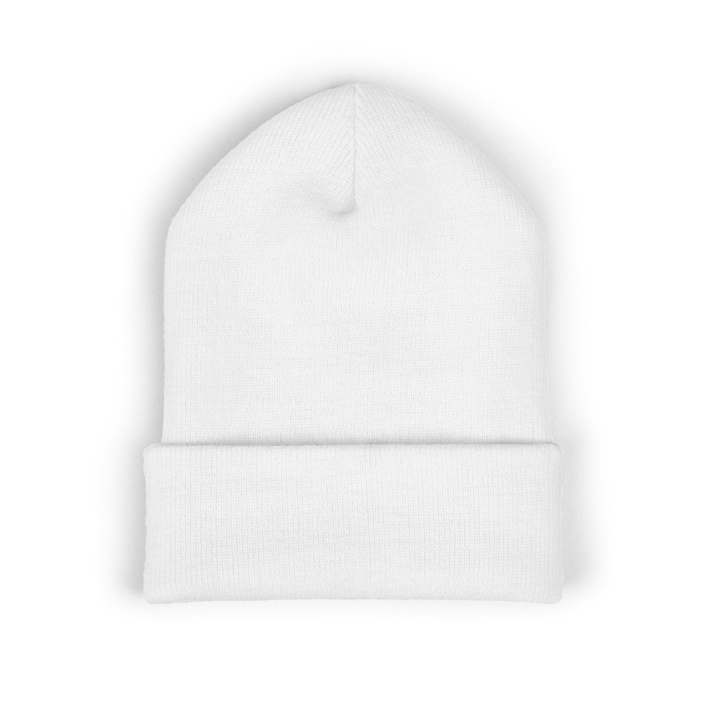 ICONICALLY RAW™ Raw Edition Beanie – White/Red