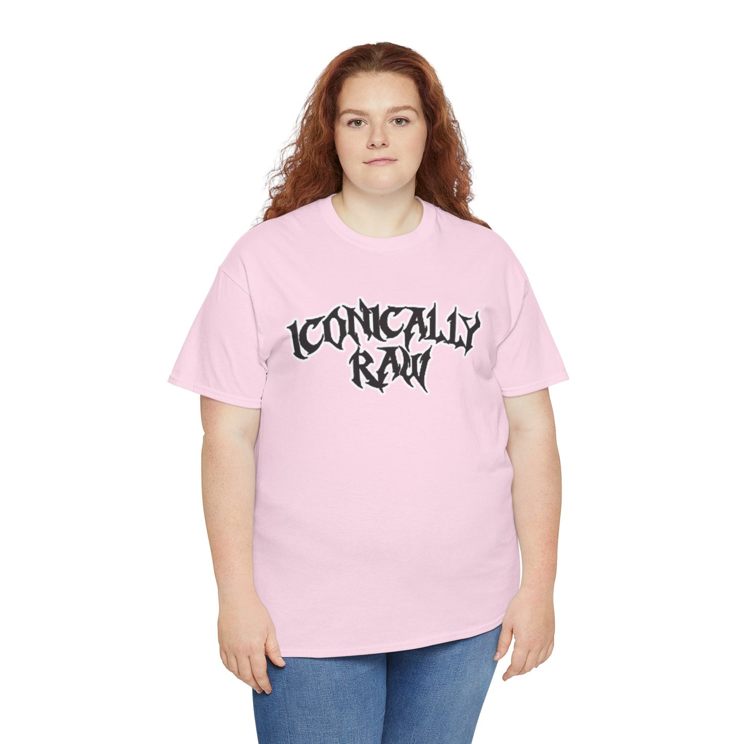 ICONICALLY RAW™ Raw Edition Women’s Tee – Pink
