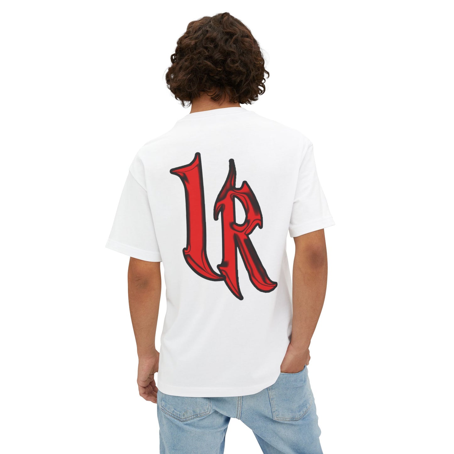 ICONICALLY RAW™ Raw Edition Men’s Tee – White/Red