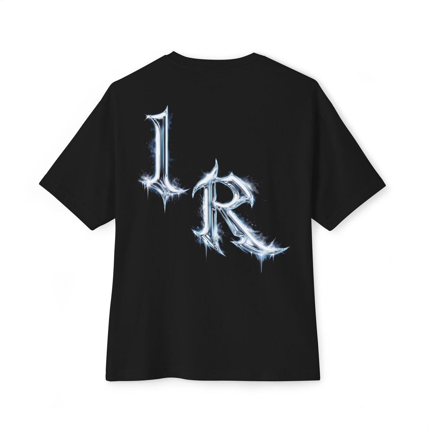 ICONICALLY RAW™ “RAW CHROME” Men’s Tee- Black/Chrome Icy