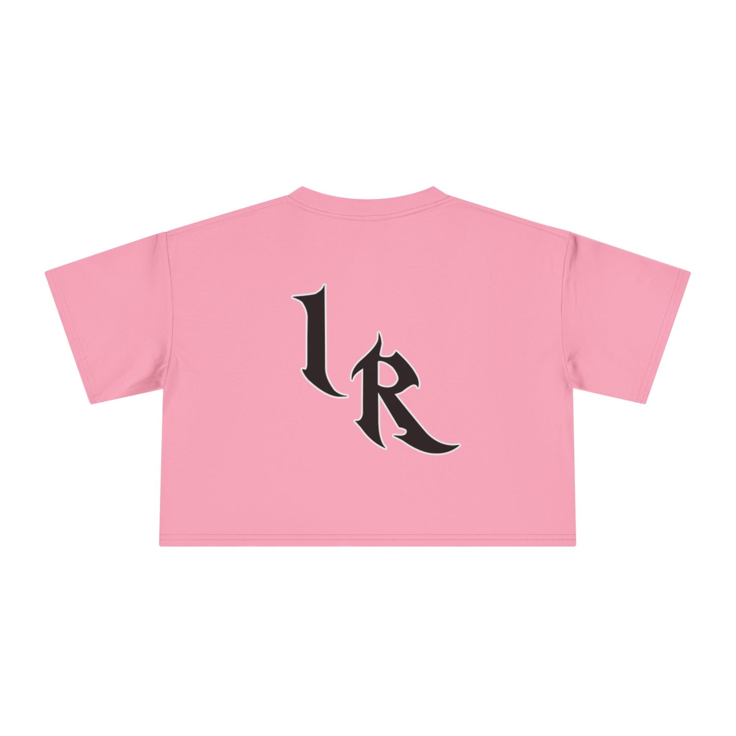 ICONICALLY RAW™ Raw Edition Women’s Crop Tee – Pink