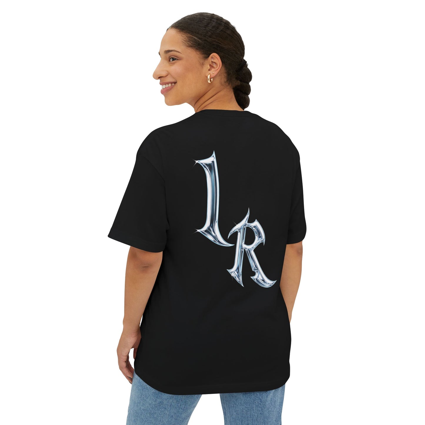 ICONICALLY RAW™ “RAW CHROME” Men’s Black Tee
