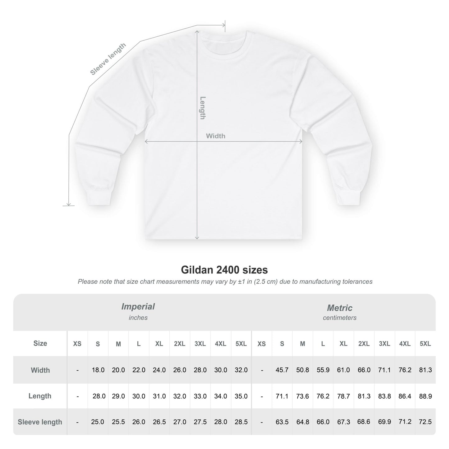 ICONICALLY RAW™ “RAW CHROME” Long Sleeve Tee – Black/Chrome