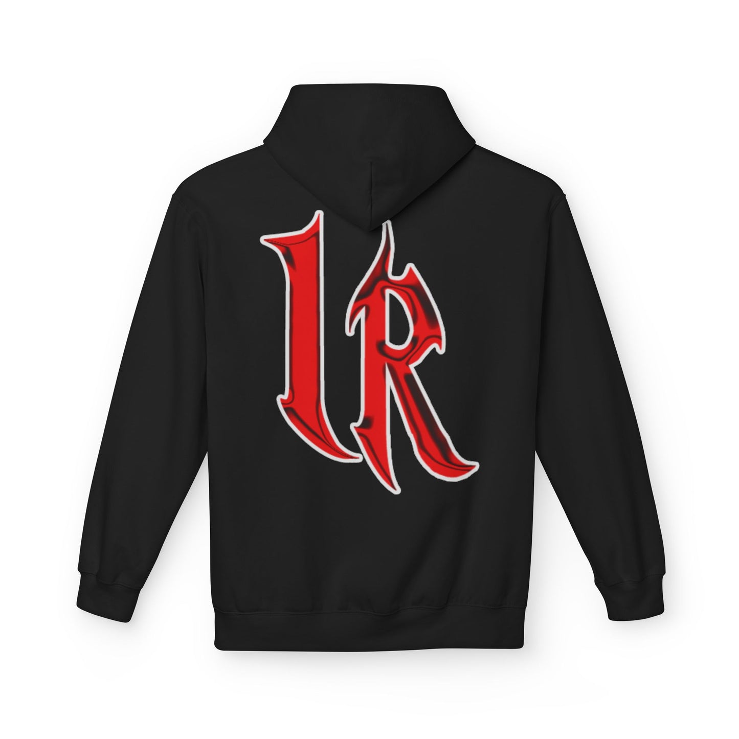 ICONICALLY RAW™ Raw Edition Hoodie – Black/Red